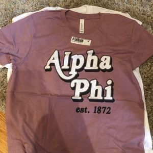 Alpha phi t shirt